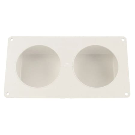 Truck-Lite 40 Series, Light Module Housing, White Abs 40722